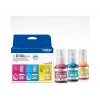 Ink bottles Brother BTD100CLVAL magenta, cyan, yellow — original colour ink, 5000 pages yield