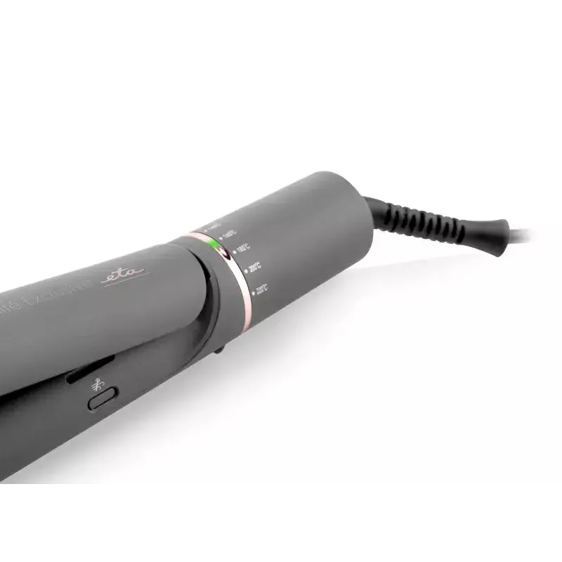 Curling iron ETA Fenité Exclusive 56 W, ceramic tourmaline plates, 9 heat levels, LED display, 1.7 m cord