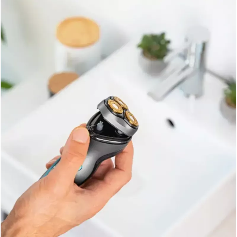 Cecotec 04199 Men's Shaver Rotation Shaver Trimmer Titanium 3D Head
