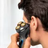 Cecotec 04199 Men's Shaver Rotation Shaver Trimmer Titanium 3D Head