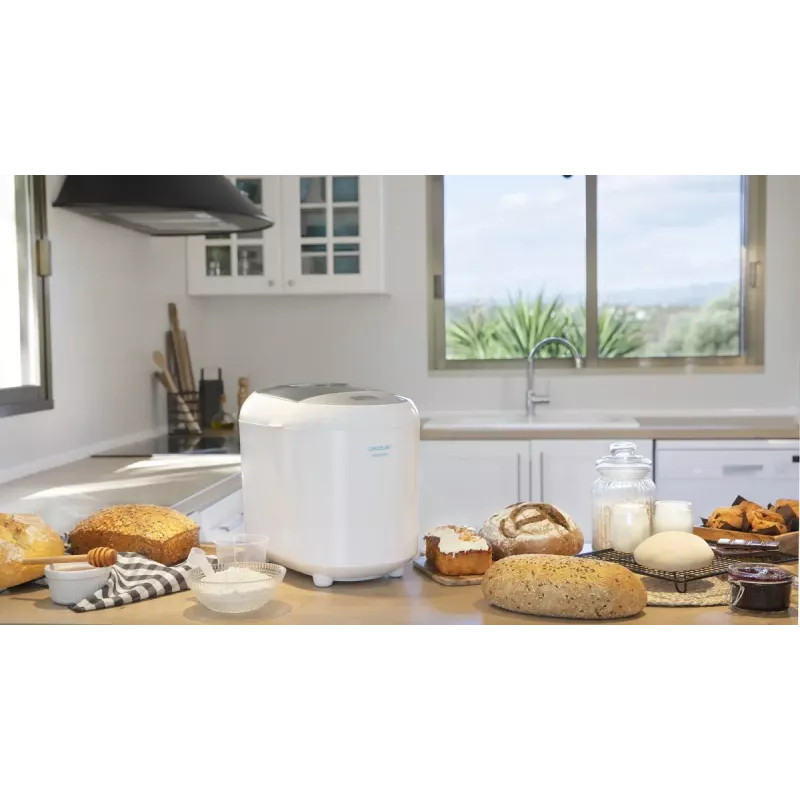 Bread maker CECOTEC Bread&Co 1000 Delicious — 550 W, max 1 kg, white