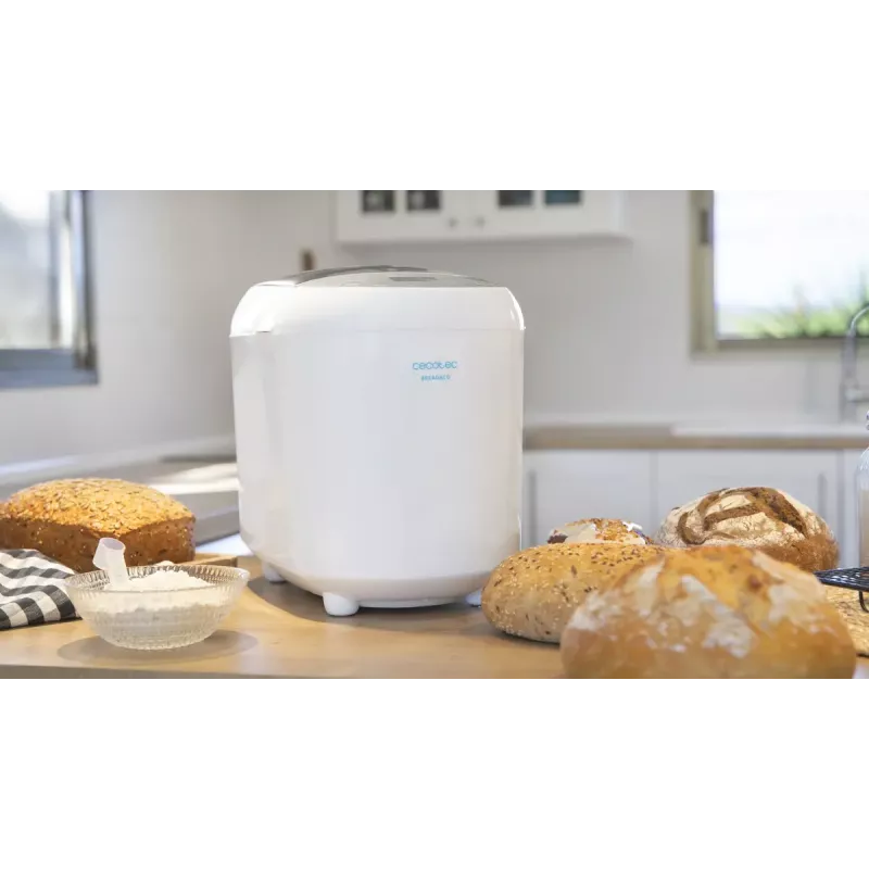 Bread maker CECOTEC Bread&Co 1000 Delicious — 550 W, max 1 kg, white