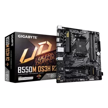 Motherboard GIGABYTE B550M DS3H R2, B550, Socket AM4, Micro ATX
