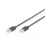 DIGITUS USB 2.0 Connection Cable Type A M/m 1.8m USB 2.0 Conform Black