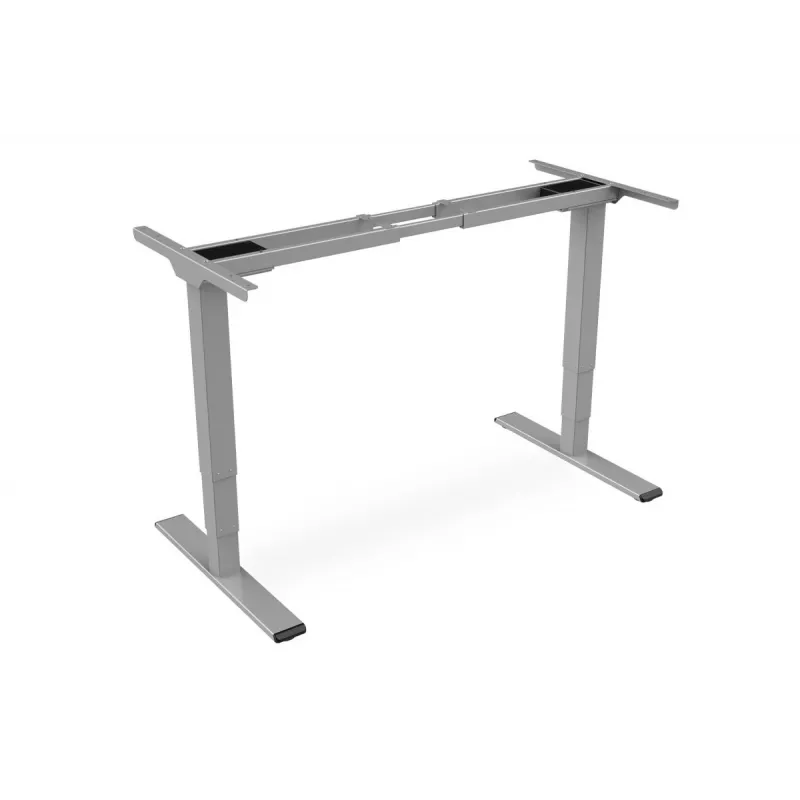 Digitus Electrically Height-Adjustable Table Frame dual motor 100 kg capacity gray