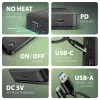 Axagon HMC-U4 USB4 dock, 3x USB-A, 2x USB-C, HDMI & DP 8K/30Hz, RJ-45, SD/mSD, audio, PD 100W