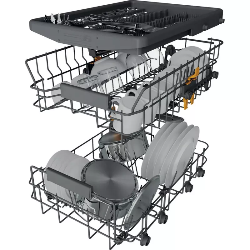Built-in Dishwasher Whirlpool WH6IC11BS7LA0, 11 place settings, 41 dB