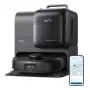 Robot vacuum and mop Eufy Omni E28 — 3 L dust, 2.5 L water, 5200 mAh battery, black