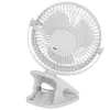 Clip-on Rechargeable Desk Fan Adler AD 7342 — 15.5 cm, 3 speeds, oscillation, 5 W