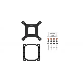 CPU air cooler DeepCool AG500 BK ARGB V2 — tower cooler for Intel and AMD sockets, stacked fin heatsink, ARGB lighting