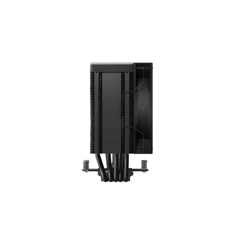 CPU air cooler DeepCool AG500 BK ARGB V2 — tower cooler for Intel and AMD sockets, stacked fin heatsink, ARGB lighting