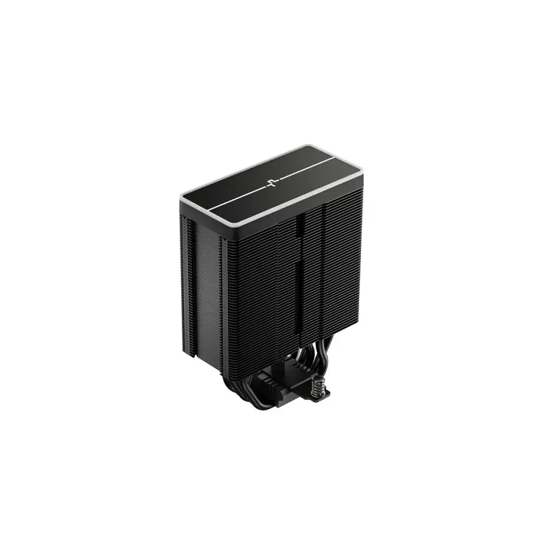 CPU air cooler DeepCool AG500 BK ARGB V2 — tower cooler for Intel and AMD sockets, stacked fin heatsink, ARGB lighting
