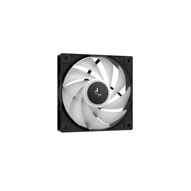 CPU air cooler DeepCool AG500 BK ARGB V2 — tower cooler for Intel and AMD sockets, stacked fin heatsink, ARGB lighting