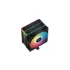 CPU air cooler DeepCool AG500 BK ARGB V2 — tower cooler for Intel and AMD sockets, stacked fin heatsink, ARGB lighting