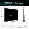Hisense 85A6Q TV 2.16 m (85 inch) 4K Ultra HD Smart TV Wi-Fi Black 400 cd/m²