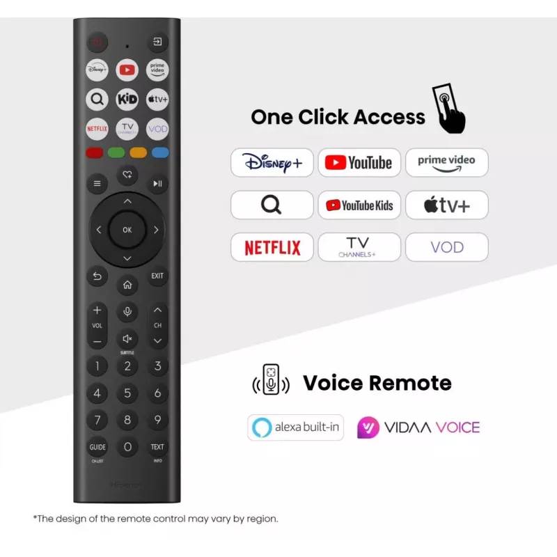 Hisense 85A6Q TV 2.16 m (85 inch) 4K Ultra HD Smart TV Wi-Fi Black 400 cd/m²