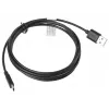 USB cable LANBERG CA-USBO-10CC-0018-BK USB 2.0, USB A (male) to USB C (male), 1.8 m, black