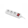 Power Extension Lanberg PS1-03E-0150-W 1.5m 3 AC Outlets Indoor White