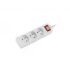 Power Extension Lanberg PS1-03E-0150-W 1.5m 3 AC Outlets Indoor White