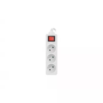 Power Extension Lanberg PS1-03E-0150-W 1.5m 3 AC Outlets Indoor White