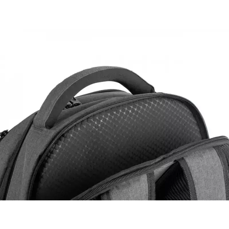 City backpack NATEC NTO-2226 — polyester, 160×325×465 mm, black/grey