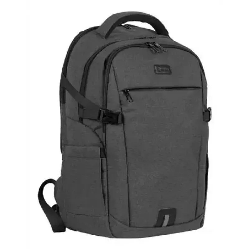 City backpack NATEC NTO-2226 — polyester, 160×325×465 mm, black/grey