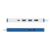 TARGUS Hyperdrive Flex 8 Port USB-c Hub (blue)