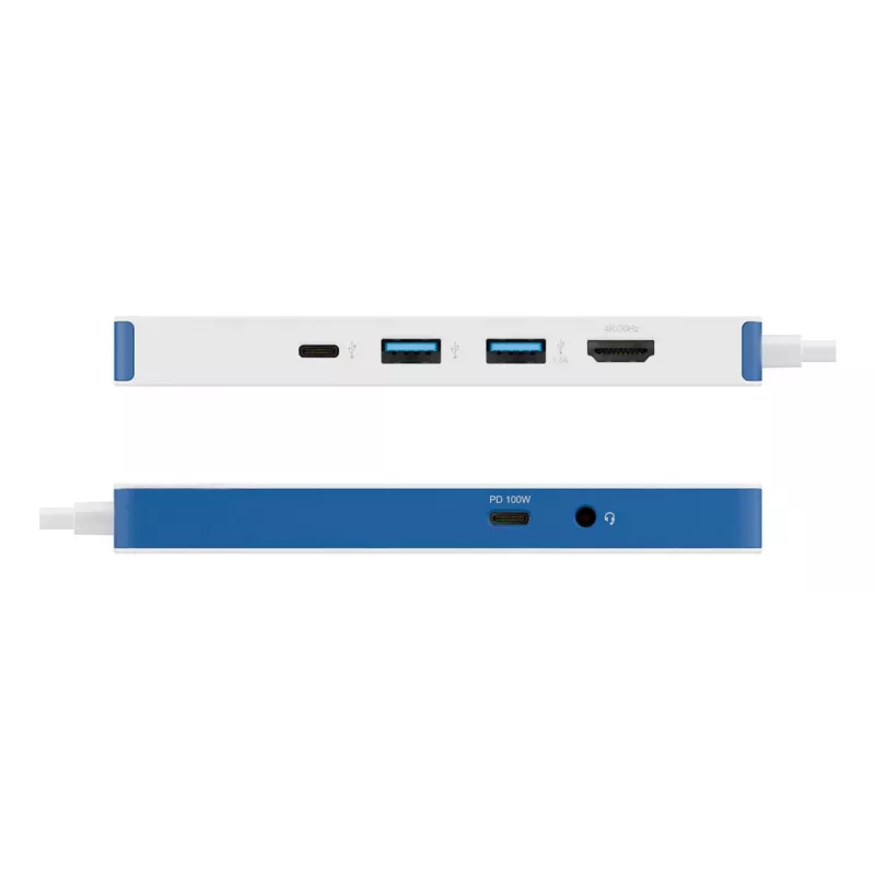 TARGUS Hyperdrive Flex 8 Port USB-c Hub (blue)