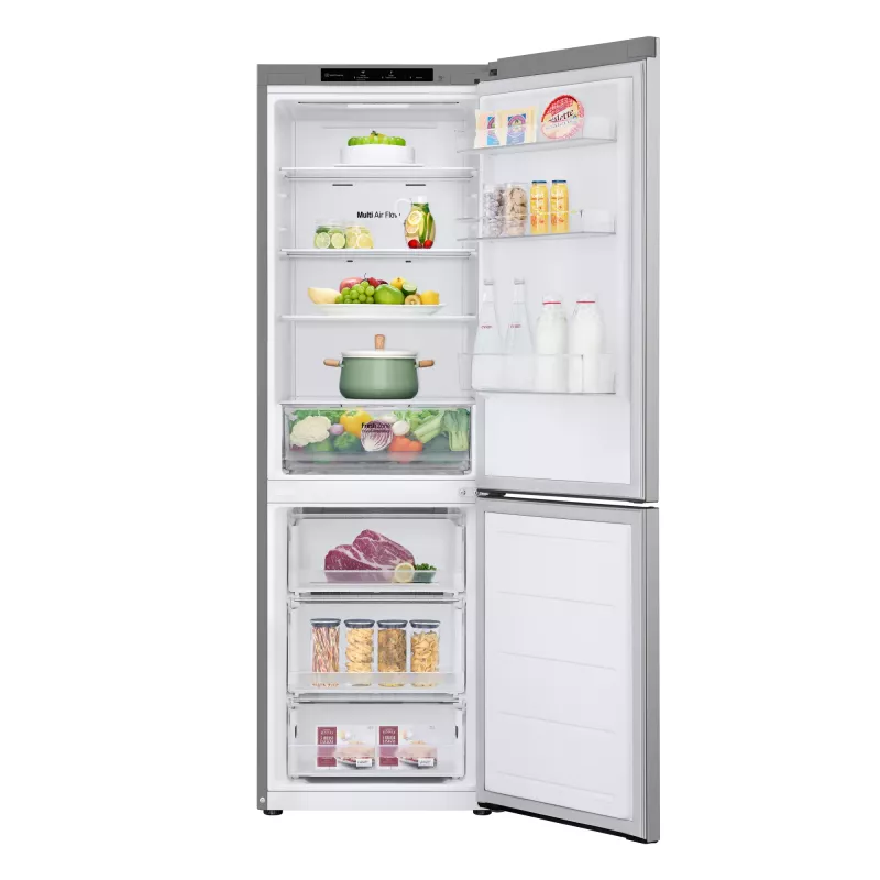 Fridge-freezer LG GBV21L0EPY, freestanding 344 L (234 L fridge / 110 L freezer), No Frost, Inverter, Silver