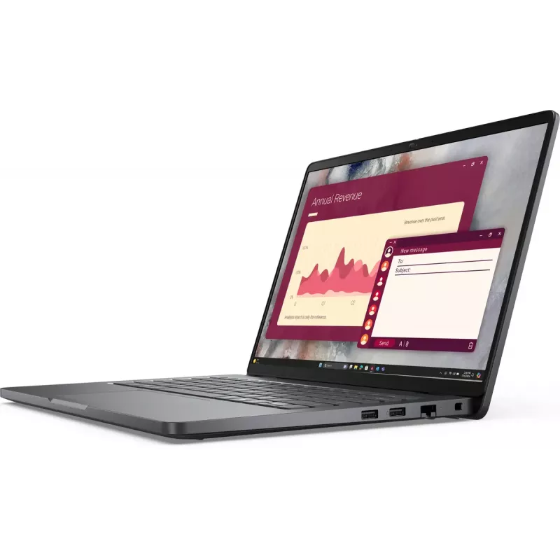 DELL Pro 14 PC14250 Intel Core 5 120U Laptop 35.6 cm (14 inch) Full HD+ 16 GB DDR5-SDRAM 512 GB SSD Wi-Fi 6E (802.11ax) Windows 11 Pro Black
