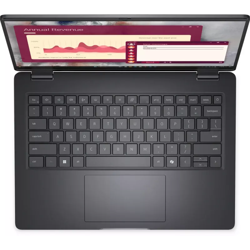 DELL Pro 14 PC14250 Intel Core 5 120U Laptop 35.6 cm (14 inch) Full HD+ 16 GB DDR5-SDRAM 512 GB SSD Wi-Fi 6E (802.11ax) Windows 11 Pro Black