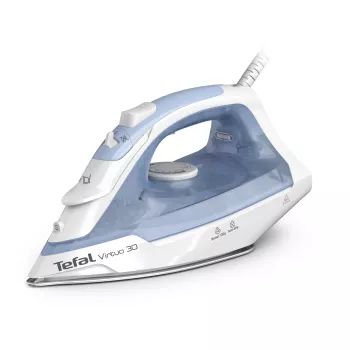 Tefal Virtuo 30 FV2C41E0 iron Dry & Steam iron Ceramic soleplate 2000 W Blue, White