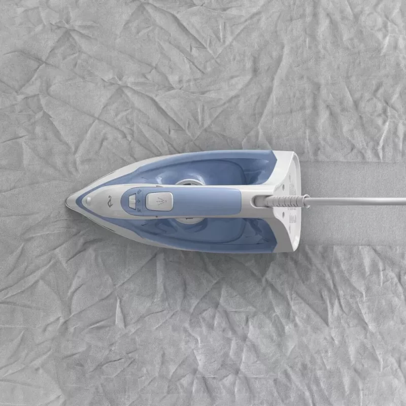 Tefal Virtuo 30 FV2C41E0 iron Dry & Steam iron Ceramic soleplate 2000 W Blue, White