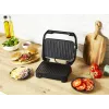 Contact grill Tefal Inicio Compact GC270D10 — rectangular 1000W, grate top, black/stainless steel