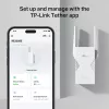Network transmitter & receiver TP‑LINK BE3600 2882 Mbit/s, Dual‑band 2.4/5 GHz, 1× RJ‑45, White