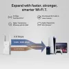 Network transmitter & receiver TP‑LINK BE3600 2882 Mbit/s, Dual‑band 2.4/5 GHz, 1× RJ‑45, White