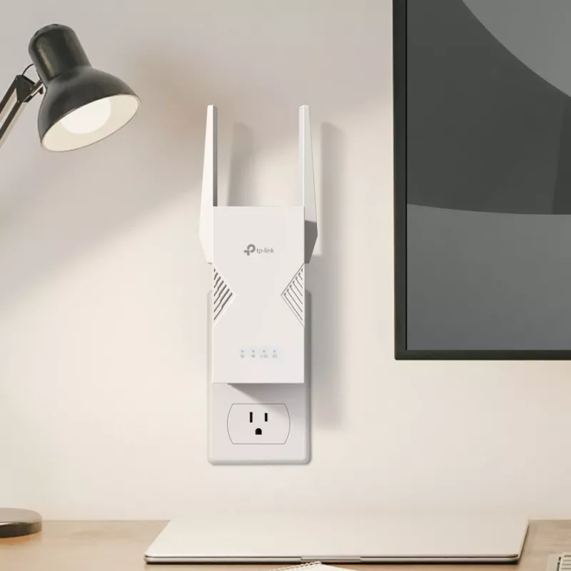 Network transmitter & receiver TP‑LINK BE3600 2882 Mbit/s, Dual‑band 2.4/5 GHz, 1× RJ‑45, White