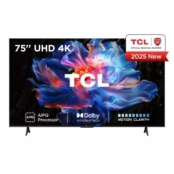 TCL V6C 75V6C TV 190.5 cm (75 inch) 4K Ultra HD Smart TV Wi-Fi Metallic 330 cd/m²