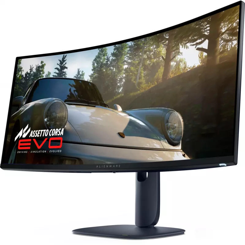 Alienware AW3425DW computer monitor 86.4 cm (34 inch) 3440 x 1440 pixels Wide Quad HD QD-OLED Blue