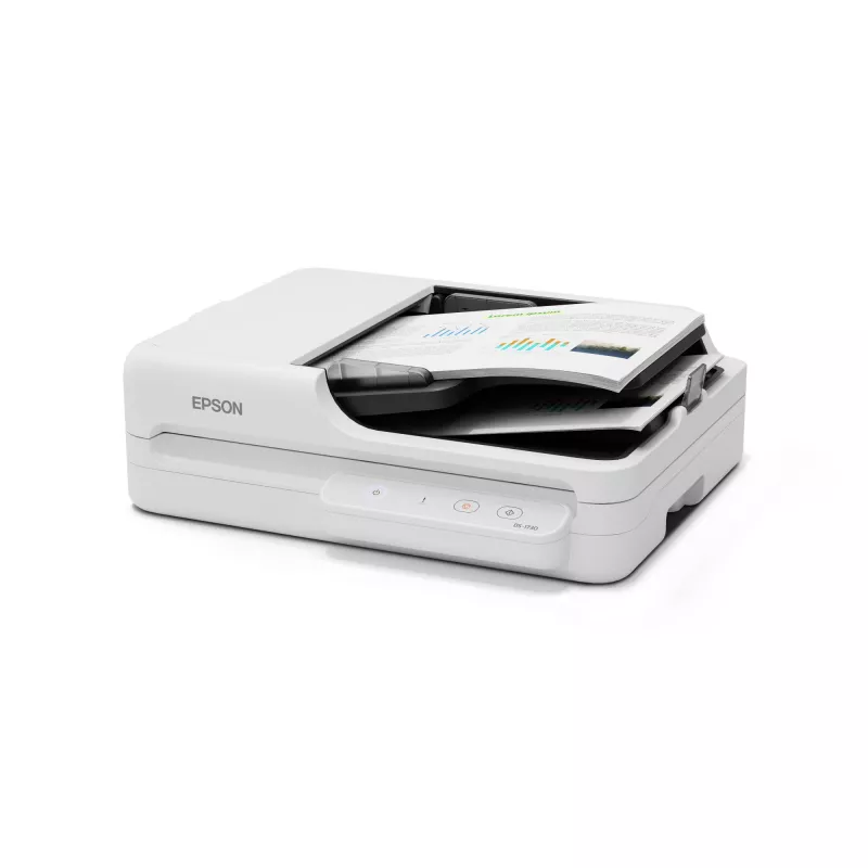 Epson WorkForce DS-1730 Flatbed & ADF scanner 1200 x 1200 DPI A4 Black, White