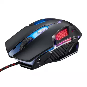 Gaming mouse Acer Nitro NMW200 — ambidextrous, optical 7200 DPI, 7 buttons, USB Type-A, black