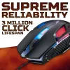 Gaming mouse Acer Nitro NMW200 — ambidextrous, optical 7200 DPI, 7 buttons, USB Type-A, black