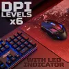 Gaming mouse Acer Nitro NMW200 — ambidextrous, optical 7200 DPI, 7 buttons, USB Type-A, black