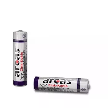 Single-use battery Arcas 107 00403 AAA Zinc-carbon