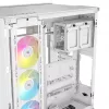 CORSAIR Pc Case - Icue Link 6500x RGB Mid-tower Dual Chamber White