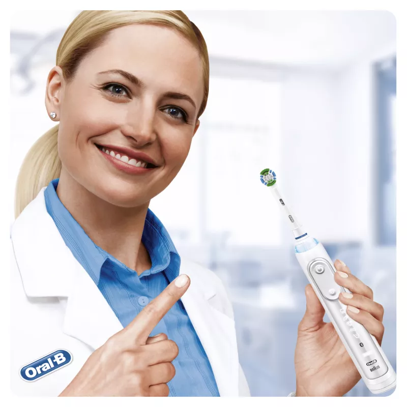 Oral-B Precision Clean 80339528 toothbrush head 6 pc(s) White