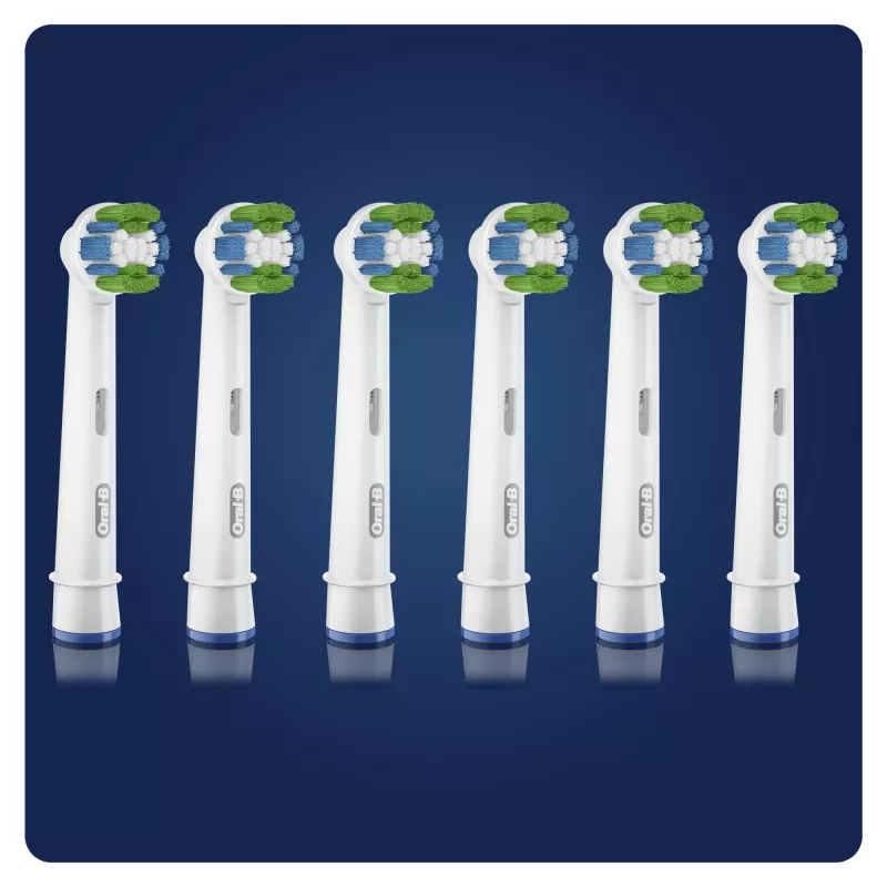 Oral-B Precision Clean 80339528 toothbrush head 6 pc(s) White
