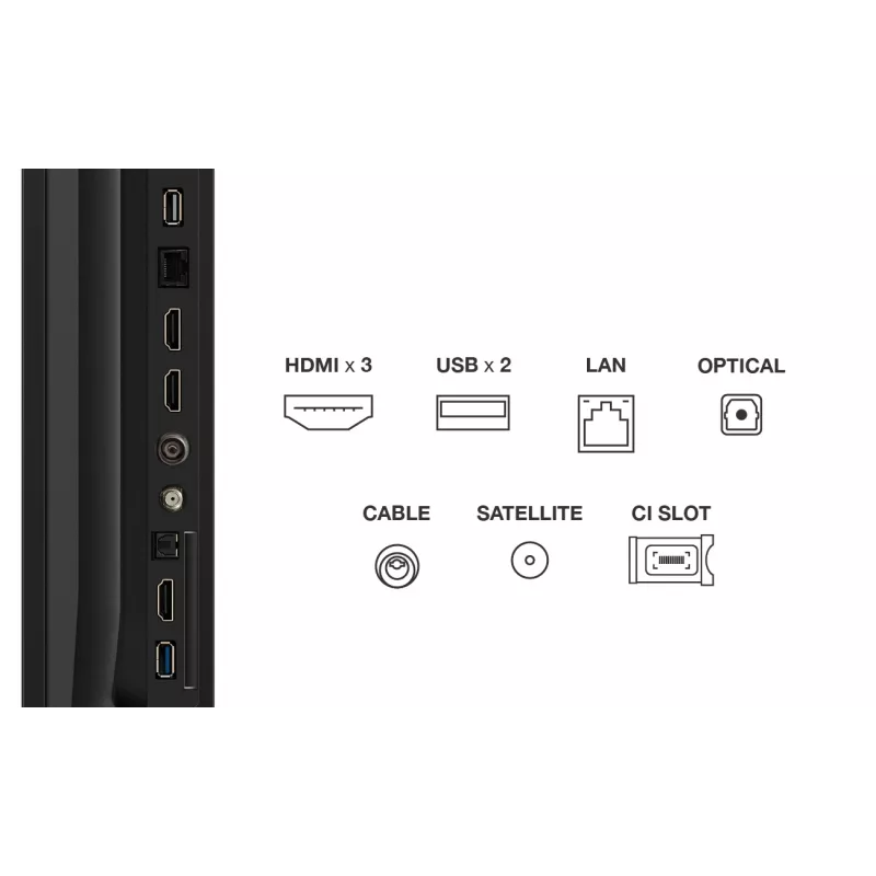 TCL T69C 85T69C TV 2.16 m (85 inch) 4K Ultra HD Smart TV Wi-Fi Black