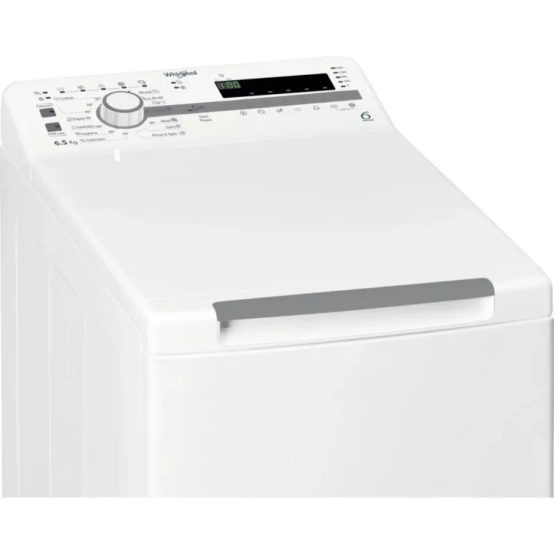 Whirlpool TDLR 65230SS EU/N washing machine Top-load 6.5 kg 1151 RPM White