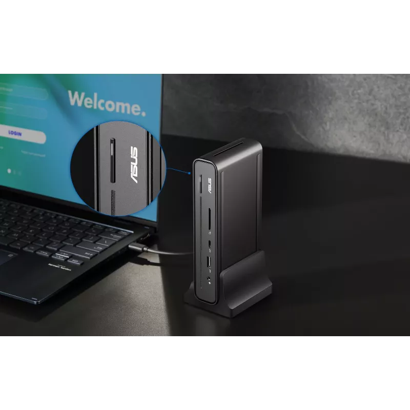 ASUS Triple Display USB-C Dock DC300 Docking USB 3.2 Gen 2 (3.1 Gen 2) Type-C Black